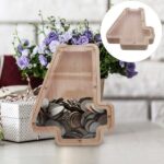 Ξύλινος κουμπαράς νούμερο 4 μπεζ 34991 OEM