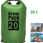 Αδιάβροχη τσάντα παραλίας Ocean Pack 20L λαδί OEM