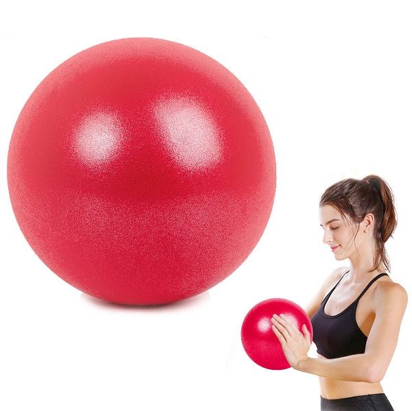pilates_all_red_1_dtxa-03 Αντιολισθητική μπάλα γυμναστικής πιλάτες 25cm κόκκινη 0501 OEM - Image 1