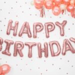 Μπαλόνια γενεθλίων Happy birthday ροζ OEM