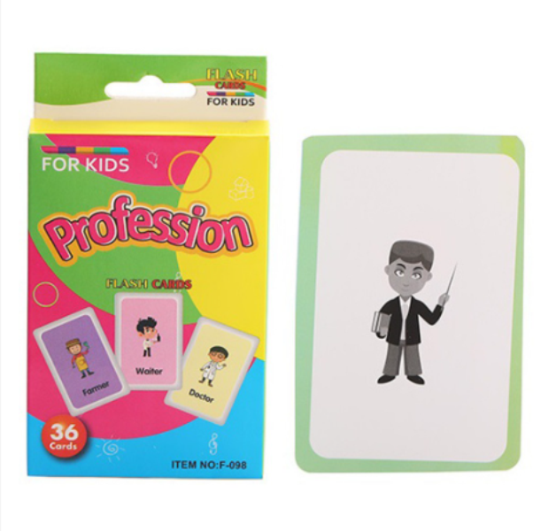 profession_cards_1_iajx-vb Εκπαιδευτικές κάρτες 36 τεμαχίων Επαγγέλματα OEM - Image 1