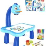 Πίνακας ζωγραφικής με προτζέκτορα και τραπέζι μπλε 8406 OEM