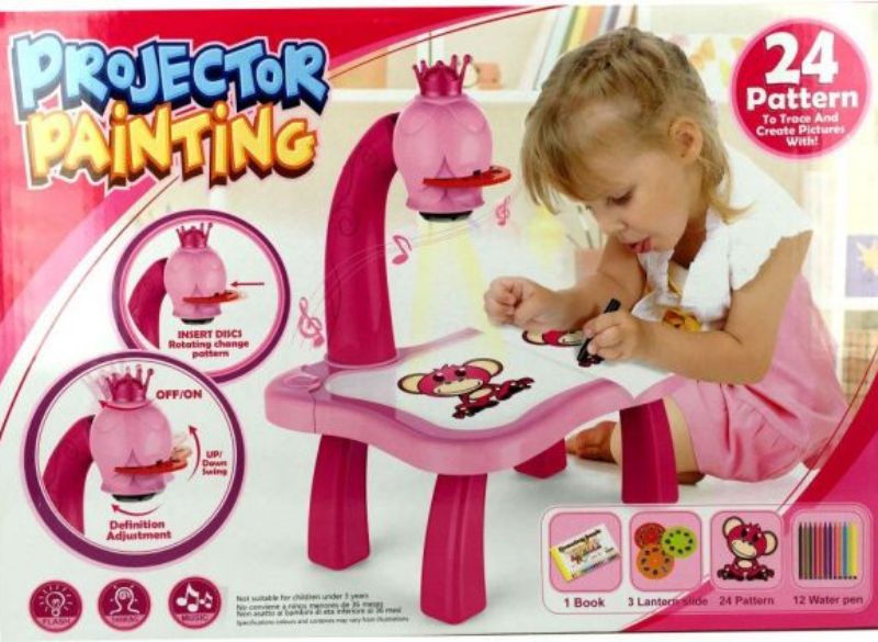 CREATOR: gd-jpeg v1.0 (using IJG JPEG v62), quality = 80 Γραφείο ζωγραφικής με προτζέκτορα 8405 OEM - Image 1