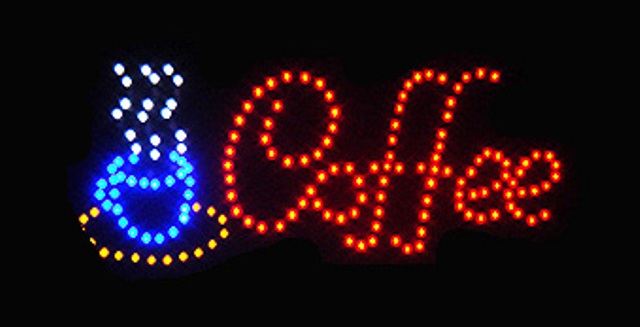 sign_coffee Φωτιζόμενη πινακίδα με led Καφές 8775 OEM - Image 1