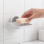 Αυτοκόλλητη σαπουνοθήκη τοίχου  J&S 21391