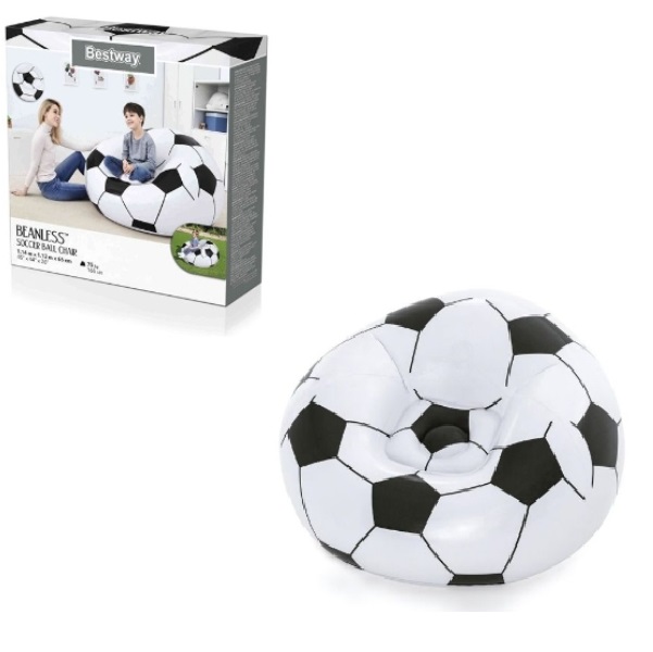 soccer_ball_chair_1 Φουσκωτό κάθισμα μπάλα ποδοσφαίρου 75010 OEM - Image 1