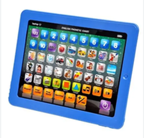tablet_blue_zy1z-43 Εκπαιδευτικό αγγλικό τάμπλετ για παιδιά μπλε OEM - Image 1