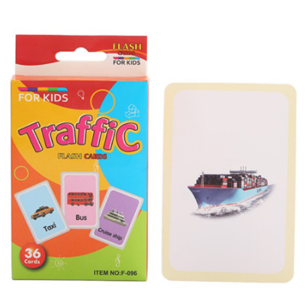 traffic_cards_1_fpks-40 Εκπαιδευτικές κάρτες 36 τεμαχίων Κυκλοφορία OEM - Image 1
