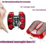 Ισχυρή συσκευή μασάζ Shiatsu ποδιών με θέρμανση υπερύθρων - Far-infrared & kneading foot massager OEM