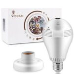 360 πανοραμική κάμερα παρακολούθησης WIFI λάμπα LED OEM
