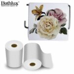 Χαρτοθήκη για χαρτί τουαλέτας Τριαντάφυλλα 50336 Bathlux BathLux