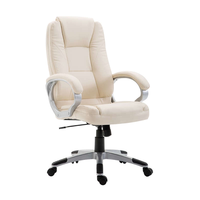 0004289 A5600 ΚΡΕΜ PU ΠΟΛΥΘΡΟΝΑ ΓΡΑΦΕΙΟΥ 65Χ70Χ52-111/60-120εκ. - Image 1