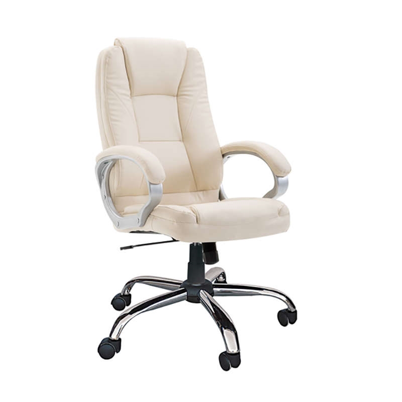 0004292 A5600 CH ΚΡΕΜ PU ΠΟΛΥΘΡΟΝΑ ΓΡΑΦΕΙΟΥ 65Χ70Χ52-111/60-120εκ. - Image 1