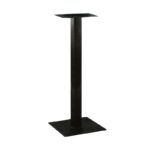 FLAT ΨΗΛΗ 45Χ45Χ108εκ.(Π)ΒΑΣΗ ΜΕΤΑΛΛΙΚΗ ΜΑΥΡΗ