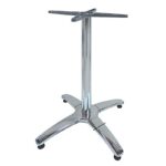 ROMAN 4ΝΥΧΗ 63X72X48X48εκ.(Σ/Ρ)ΒΑΣΗ ΑΛΟΥΜ./INOX ΜΕ ΡΕΓ/ΡΟΥΣ