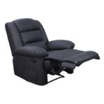 VIVIAN MASSAGE ΠΟΛΥΘΡΟΝΑ ΜΑΥΡΟ PU 90Χ93Χ100εκ. - Image 2