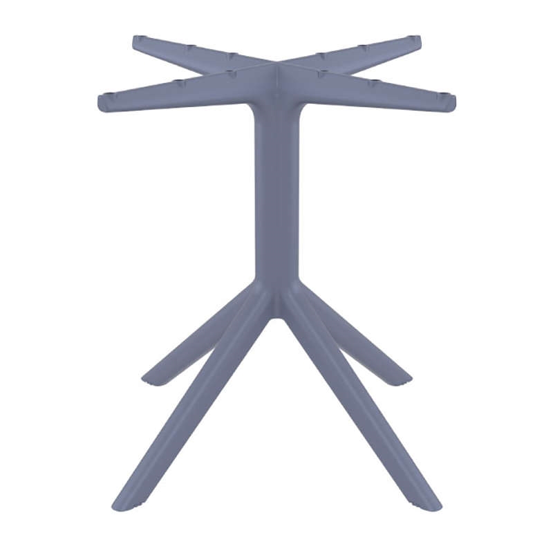 0004918 SKY DARK GREY ΒΑΣΗ 80X80X73εκ. ΠΟΛ/ΝΙΟΥ - Image 1