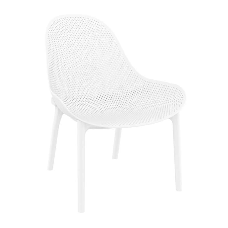 0004941 SKY LOUNGE WHITE ΠΟΛΥΘΡΟΝΑ ΠΟΛ/ΝΙΟΥ 60X71X83εκ. - Image 1