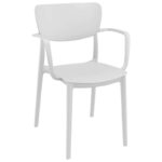 LISA WHITE ΠΟΛΥΘΡΟΝΑ ΠΟΛ/ΝΙΟΥ 54X53X82εκ.