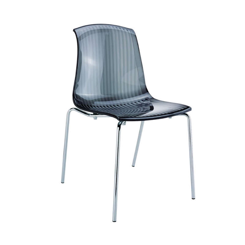 0005258 ALLEGRA BLACK TRANSP. ΚΑΡΕΚΛΑ 50Χ54Χ82εκ. - Image 1