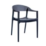 CARMEN BLACK/BLACK ΠΟΛΥΘΡΟΝΑ 49X53X79εκ.