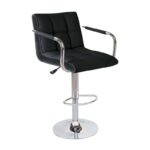 BAR54 ΜΑΥΡΟ PU(Σ2)ΣΚΑΜΠΟ ΜΕ ΑΜΟΡΤΙΣΕΡ 52X50X112εκ.