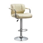 BAR83 CREAM PU(Σ2)ΣΚΑΜΠΟ ΜΕ ΑΜΟΡΤΙΣΕΡ 51Χ51Χ110εκ.