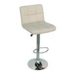 BAR40 CREAM PU(Σ2)ΣKAMΠO ΜΕ ΑΜΟΡΤΙΣΕΡ 43X52X113εκ.