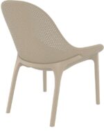 SKY LOUNGE TAUPE ΠΟΛΥΘΡΟΝΑ ΠΟΛ/ΝΙΟΥ 60X71X83εκ. - Image 2