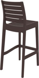 ARES ΣΚΑΜΠΟ ΜΠΑΡ75εκ. BROWN ΠΟΛ/ΝΙΟΥ 45Χ51Χ108εκ. - Image 2