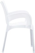 ROMEO WHITE ΠΟΛ/ΝΑ ΠΟΛ/ΝΙΟΥ/ΑΛΟΥΜ. 58Χ53Χ83εκ. - Image 3