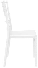 CHIAVARI GLOSSY WHITE(Σ4)KAPEKΛA 45X51X91εκ. - Image 3