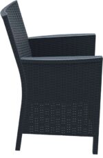 CALIFORNIA DARK GREY ΠΟΛΥΘΡΟΝΑ ΠΟΛ/ΝΙΟΥ 59Χ63Χ90εκ. - Image 2