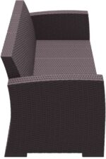 MONACO BROWN 3ΘΕΣΙΟΣ ΚΑΝΑΠΕΣ ΠΟΛ/ΝΙΟΥ 198X79X79εκ. - Image 2