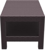 MONACO BROWN ΤΡΑΠΕΖΙ 92Χ57Χ45εκ. ΠΟΛ/ΝΙΟΥ - Image 3