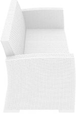 MONACO WHITE 3ΘΕΣΙΟΣ ΚΑΝΑΠΕΣ ΠΟΛ/ΝΙΟΥ 198X79X79εκ. - Image 2