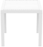 ORLANDO 80Χ80Χ75εκ. WHITE ΤΡΑΠΕΖΙ ΠΟΛ/ΝΙΟΥ - Image 2