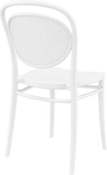 MARCEL WHITE ΚΑΡΕΚΛΑ ΠΟΛ/ΝΙΟΥ 45Χ52Χ85εκ. - Image 2