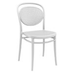 MARCEL WHITE ΚΑΡΕΚΛΑ ΠΟΛ/ΝΙΟΥ 45Χ52Χ85εκ.