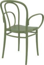 VICTOR XL OLIVE GREEN(Σ14)ΠΟΛΥΘΡΟΝΑ ΠΟΛ/ΝΙΟΥ 57Χ52Χ85εκ. - Image 2