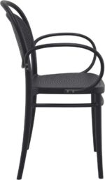 MARCEL XL BLACK ΠΟΛΥΘΡΟΝΑ ΠΟΛ/ΝΙΟΥ 57Χ52Χ85εκ. - Image 3