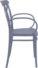 CROSS XL DARK GREY ΠΟΛΥΘΡΟΝΑ ΠΟΛ/ΝΙΟΥ 57Χ51Χ87εκ. - Image 3