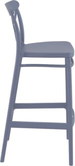 CROSS 75εκ. ΣΚΑΜΠΟ DARK GREY ΠΟΛ/ΝΙΟΥ 45Χ52Χ106εκ. - Image 3