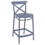 CROSS 65εκ.ΣΚΑΜΠΟ DARK GREY ΠΟΛ/ΝΙΟΥ 45Χ50Χ96εκ.