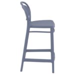 MARCEL 65εκ. ΣΚΑΜΠΟ DARK GREY ΠΟΛ/ΝΙΟΥ 44Χ50Χ96εκ. - Image 3