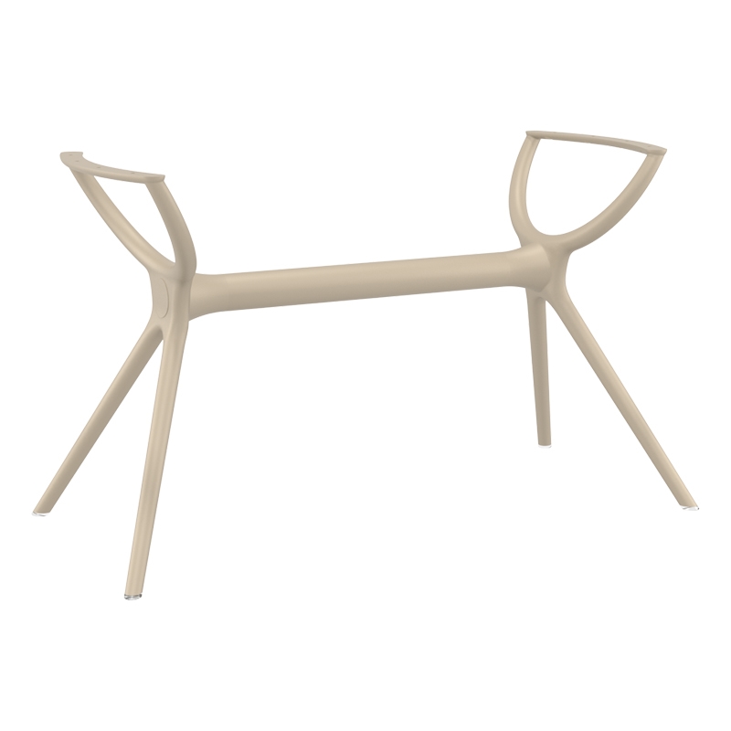 0007890 AIR ΒΑΣΗ TAUPE MEDIUM 118X58X72,5εκ. ΠΟΛ/ΝΙΟΥ - Image 1