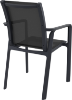 PACIFIC ΠΟΛΥΘΡΟΝΑ BLACK/BLACK ΠΟΛ/ΝΙΟΥ 57X62X90εκ. - Image 2