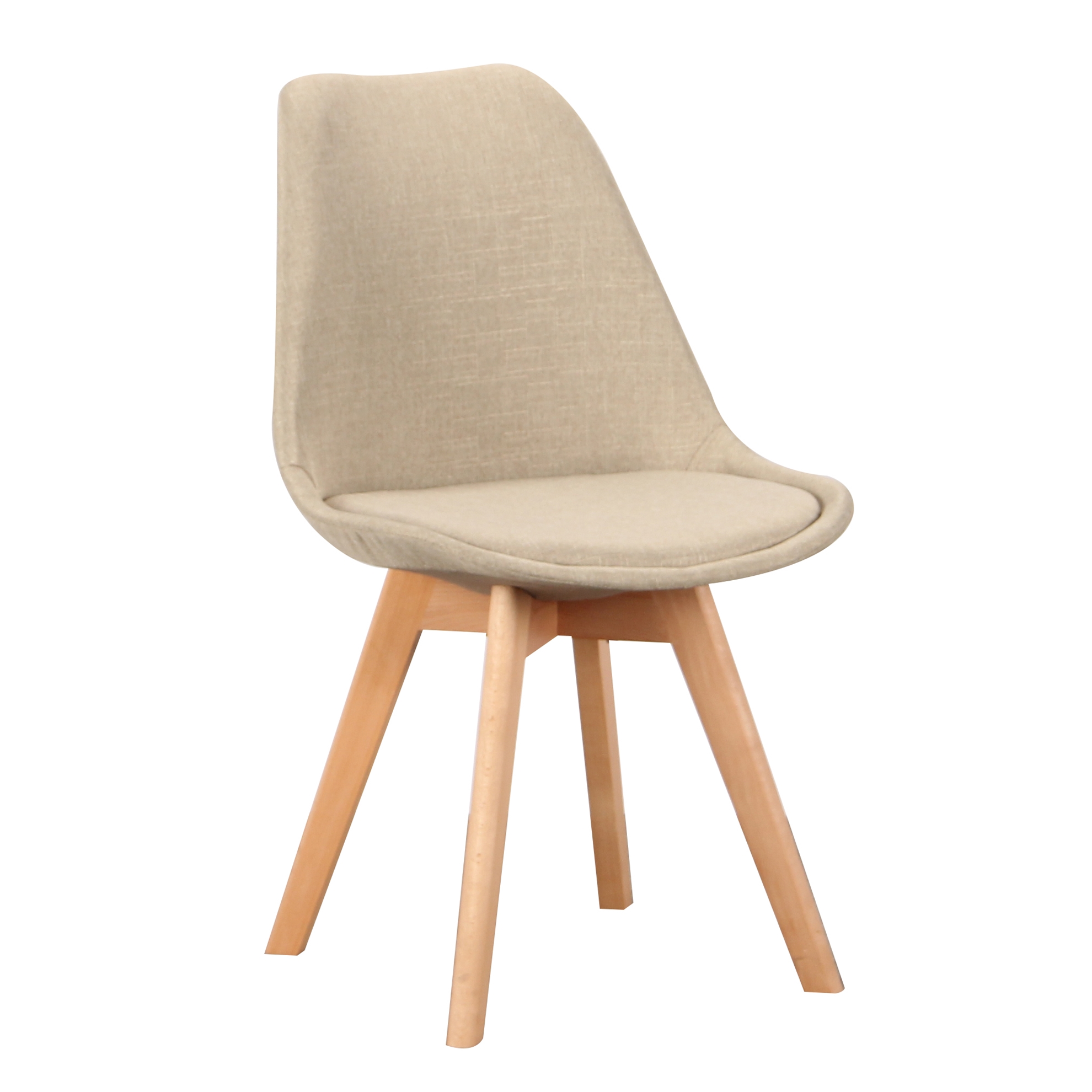 0008266 BILLY BEIGE(Σ4)ΚΑΡ/ΥΦΑΣΜΑ/ΡΡ 49Χ55Χ83εκ. - Image 1