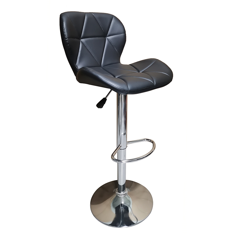 0008908 BAR91 BLACK PU(Σ2)ΣKAMΠO ΜΕ ΑΜΟΡΤΙΣΕΡ 48X49X109εκ. - Image 1