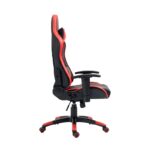 A6190 ΜΑΥΡΟ/ΚΟΚΚΙΝΟ ΠΟΛΥΘΡΟΝΑ GAMING 68Χ72X44-117/53-127εκ. - Image 2